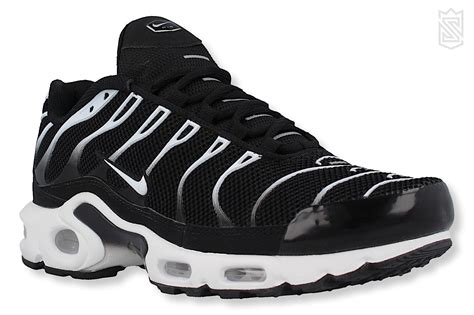 nike air max plus herren schwarz weiß|Nike Air Max Plus (604133.